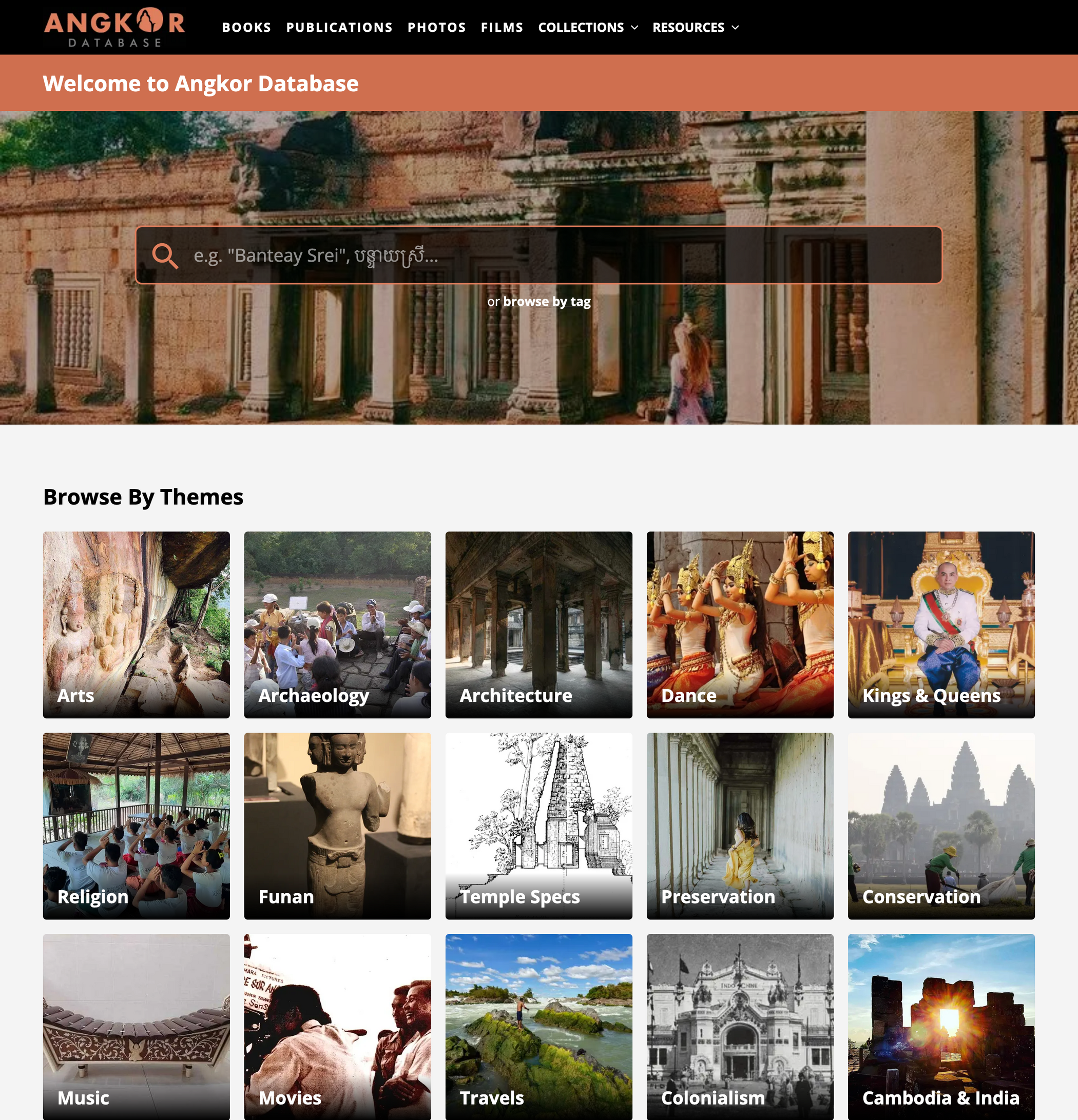 Angkor Database Home