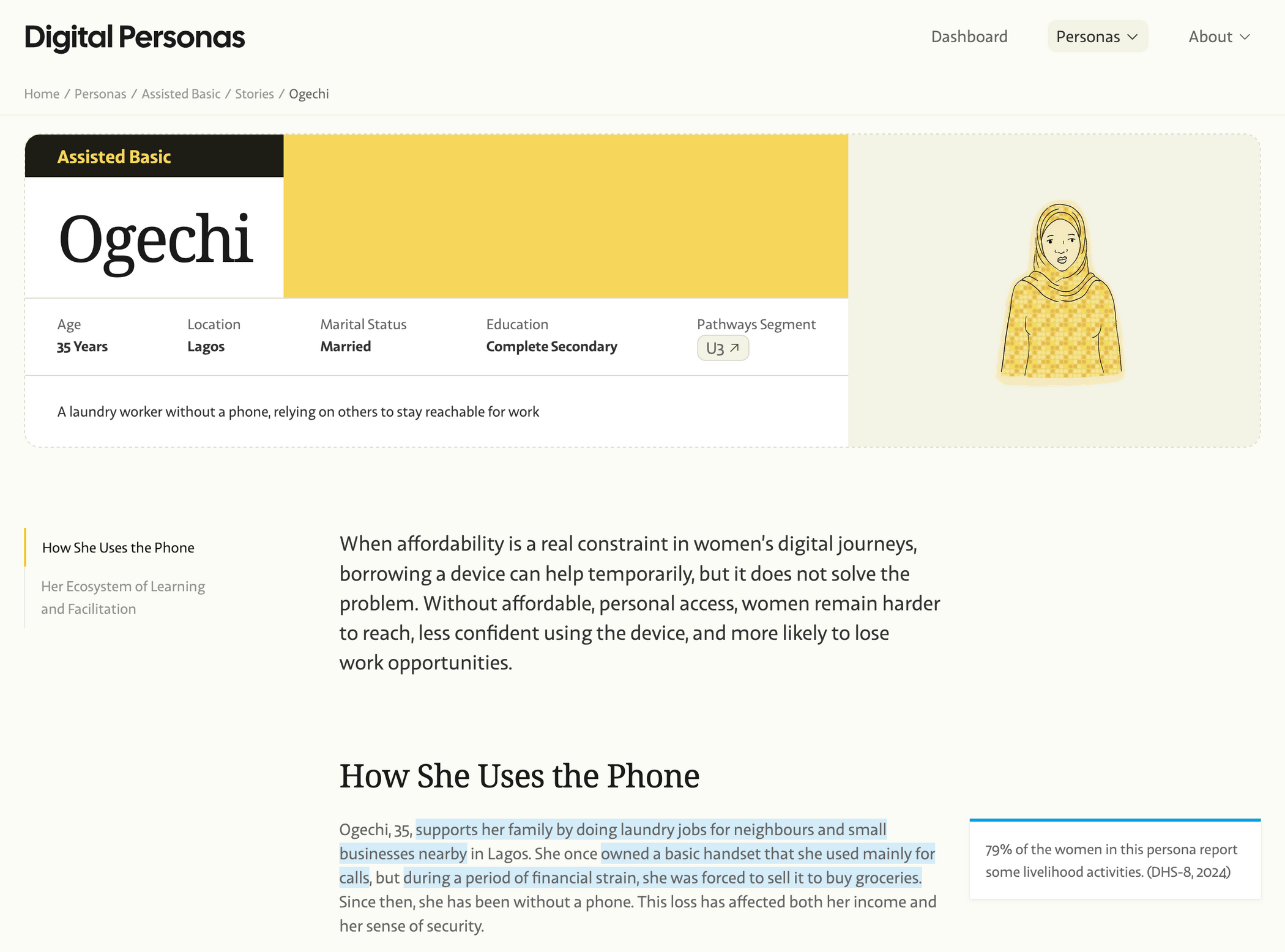 Story Digital Personas