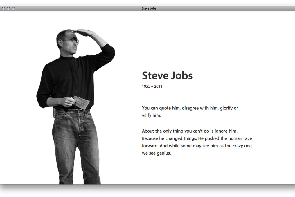 Steve Jobs - Miranj