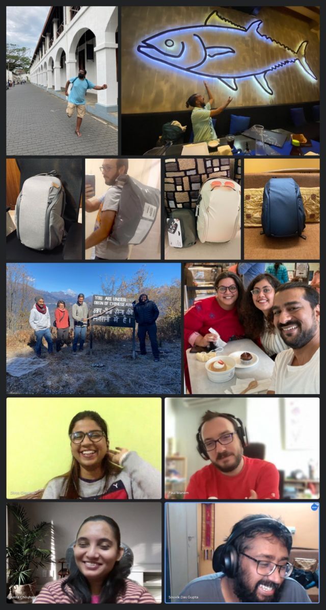Collage of Miranj
