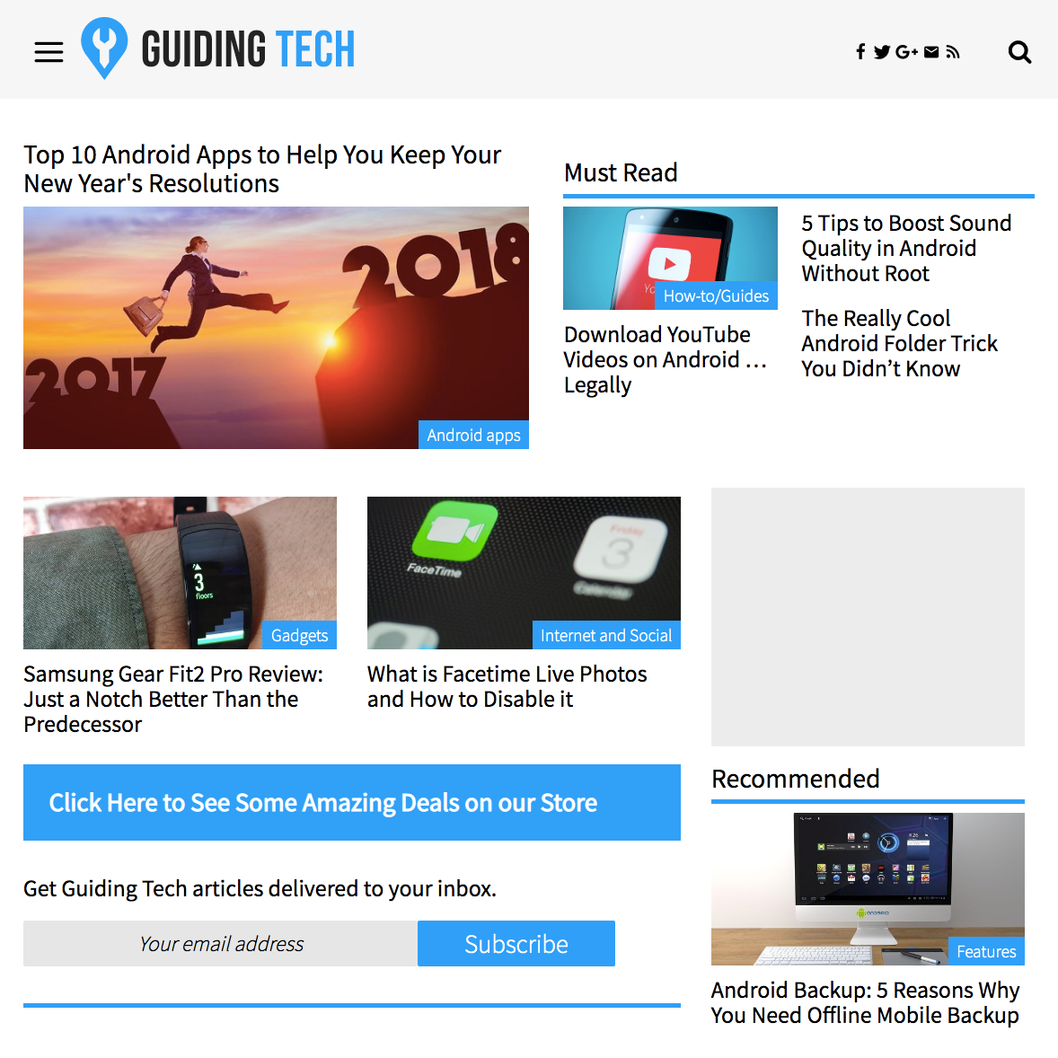 Guiding Tech website v1